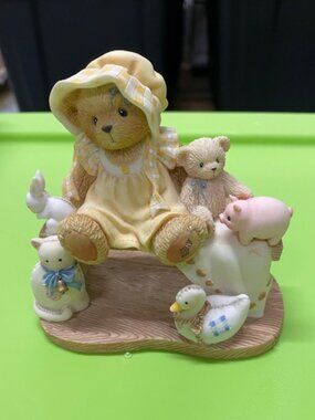 Cherished Teddies Lucille (Girl with Toys) – Vintage/Retired